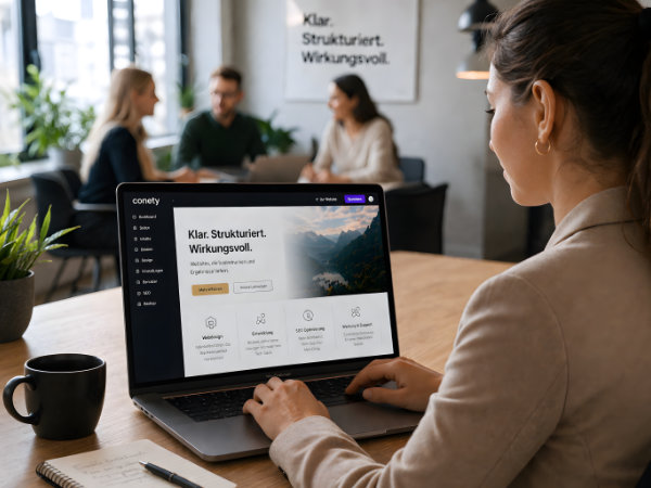 Webdesign Klar und Strukturiert